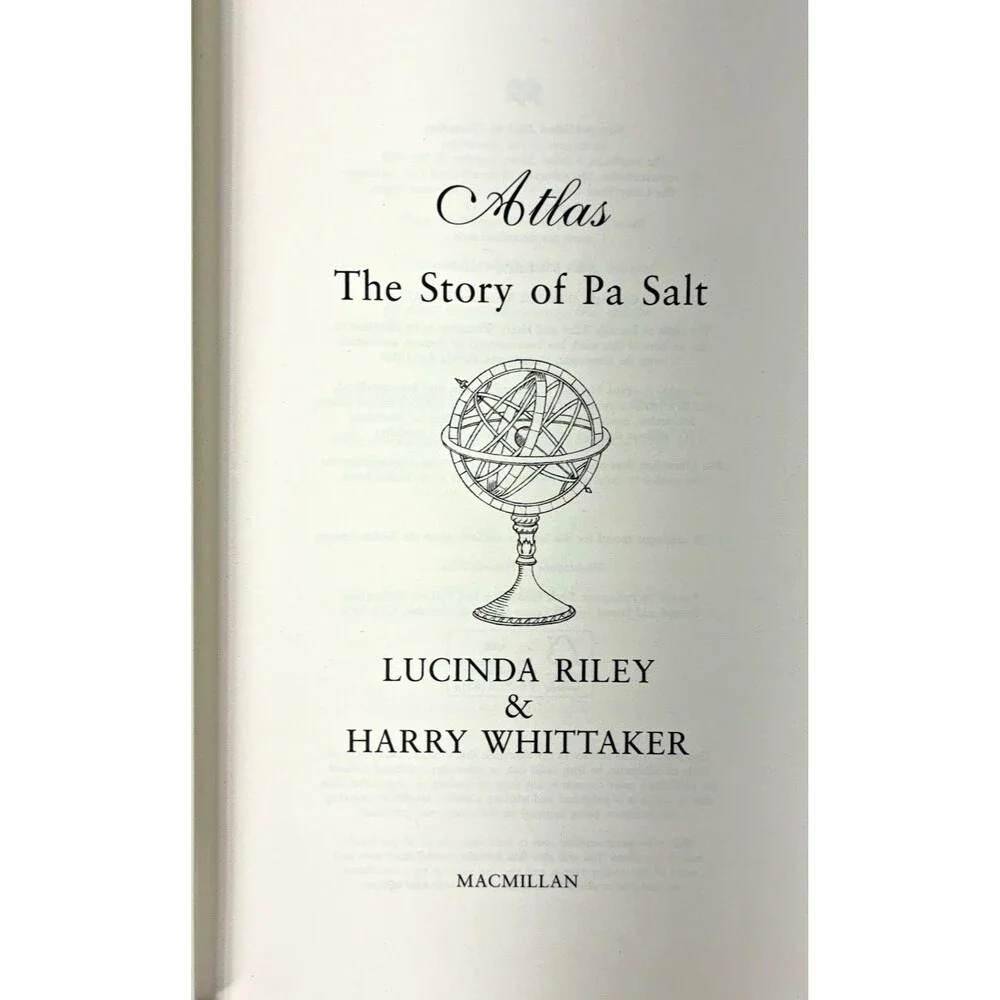Atlas: The Story of Pa Salt by Lucinda Riley 2023 McMillian 1st Edition Hardback